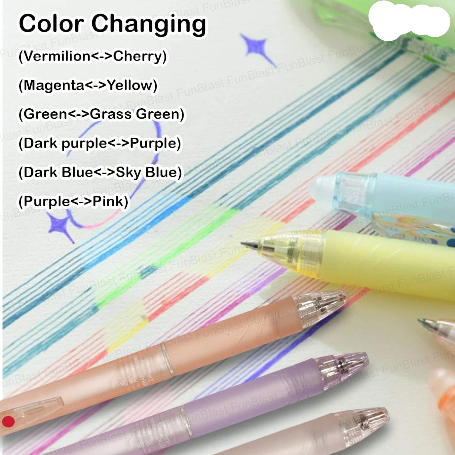 They accurately describe the product's quantity, key features (color changing, erasable), and general appearance (pastel colors, packaging) www.usmile.toys